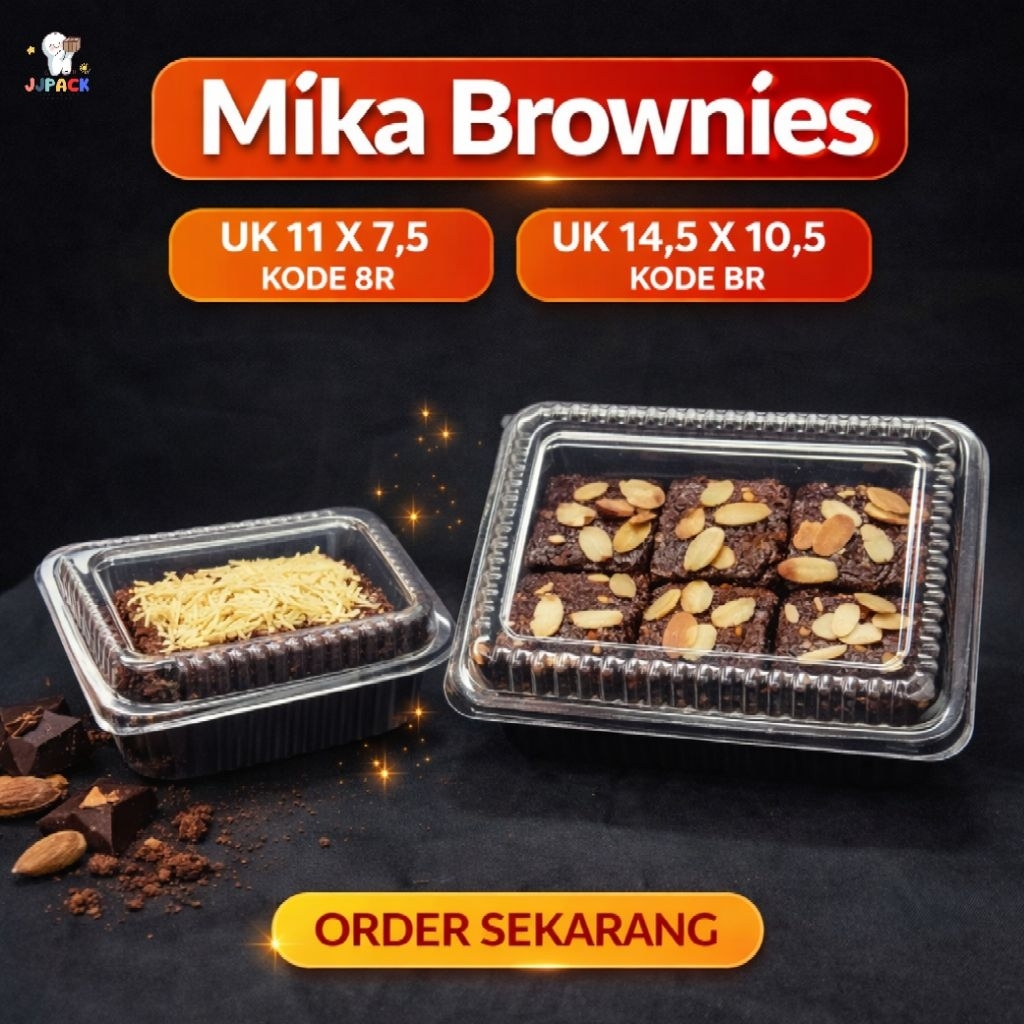 [JJP] mika brownies / mika brownies mini / mika brownies sedang