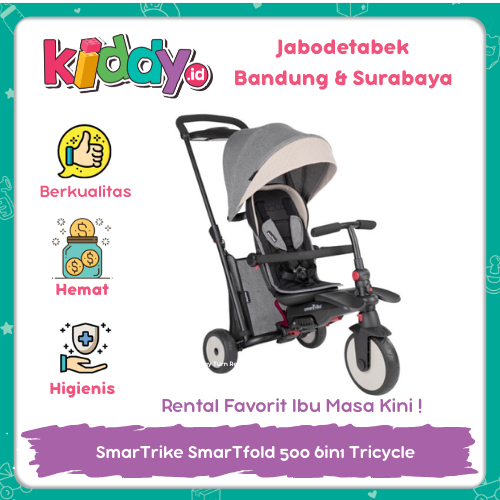 SEWA DI KIDDY.ID - SmarTrike SmarTfold 500 6in1 Tricycle