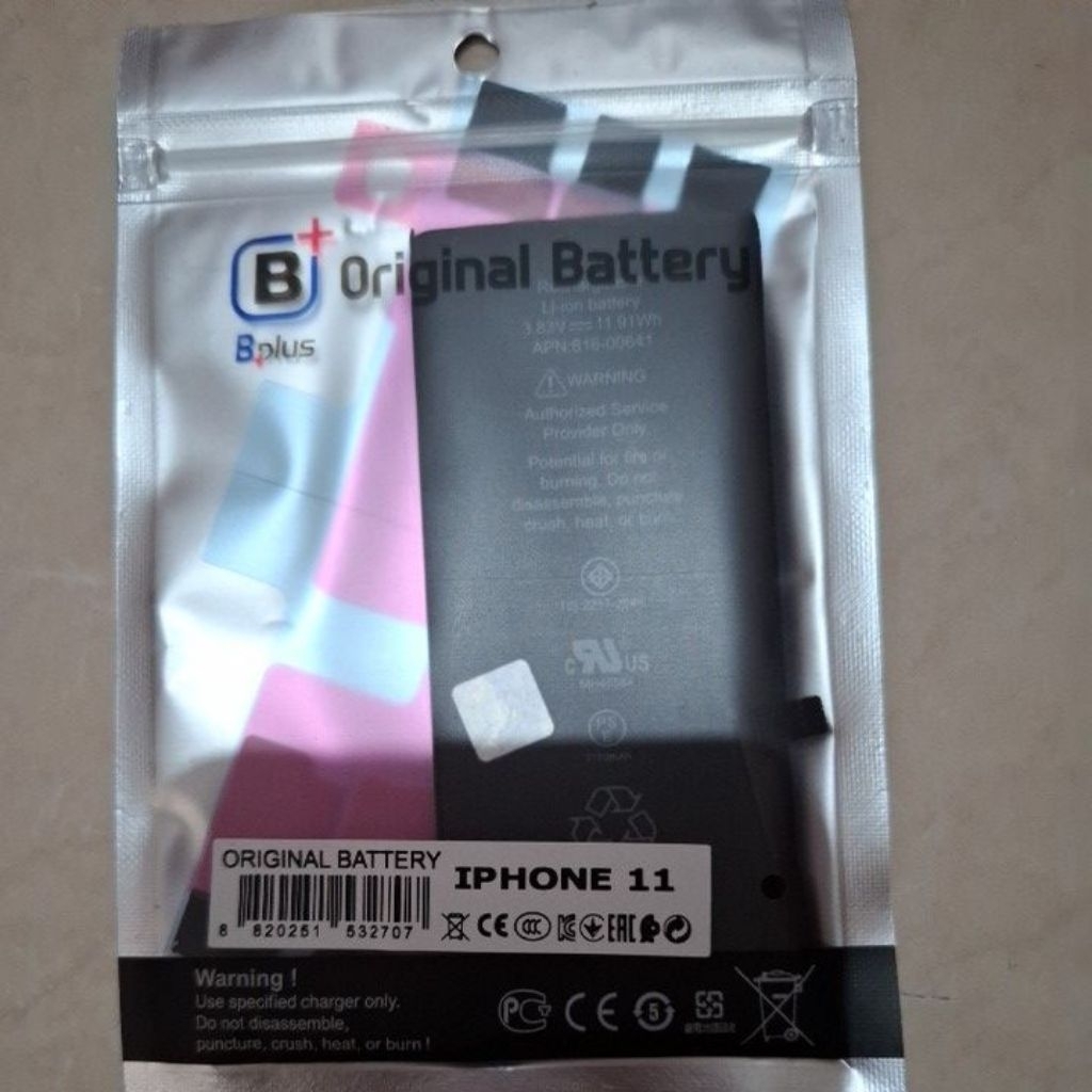 BATERAI IPHONE 11 B+