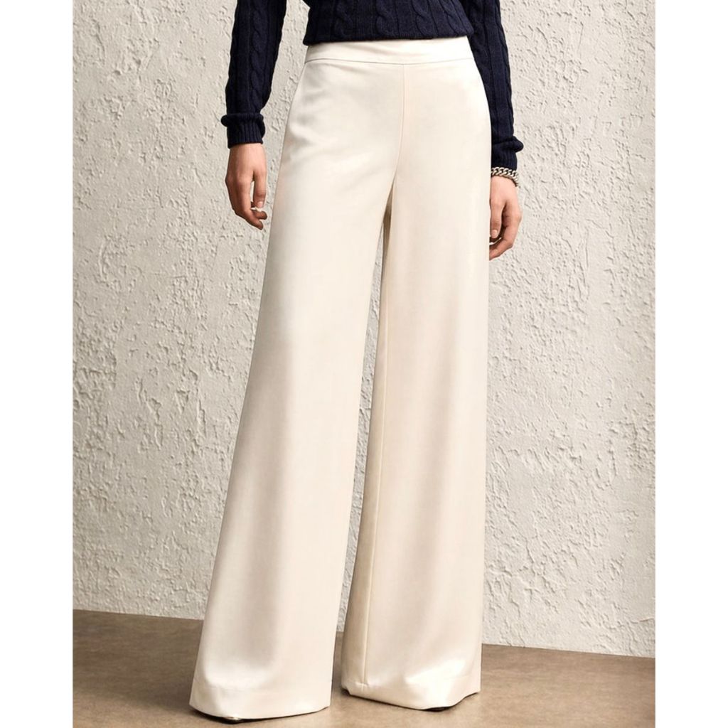 Be.Gracious-Kulot satin formal kondangan/ celana kulot kondangan wanita / kulot wanita polos butterc
