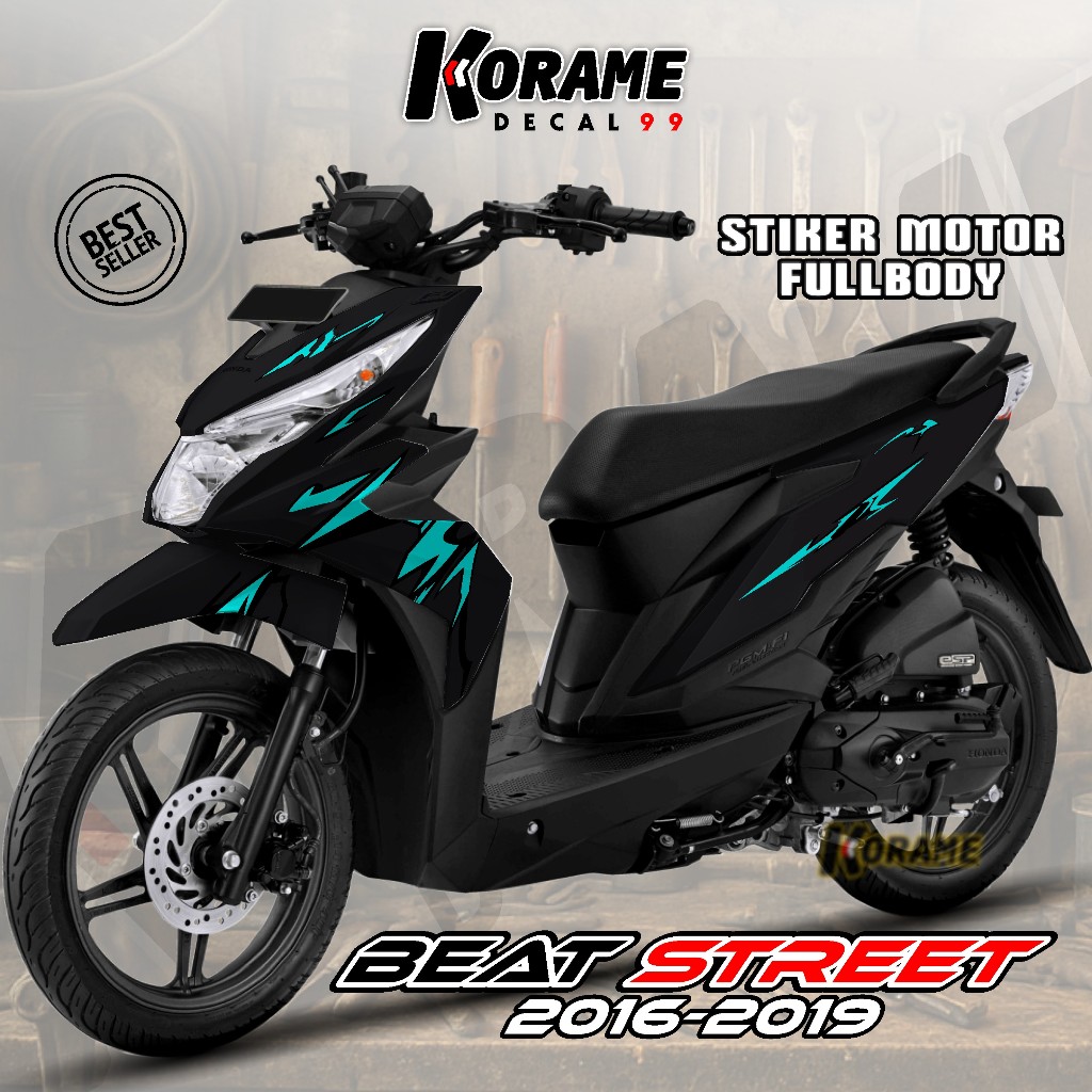 Decal Motor Beat Street 2019 Full body - Stiker Variasi Beat Street Old 2019 Model Surikeun