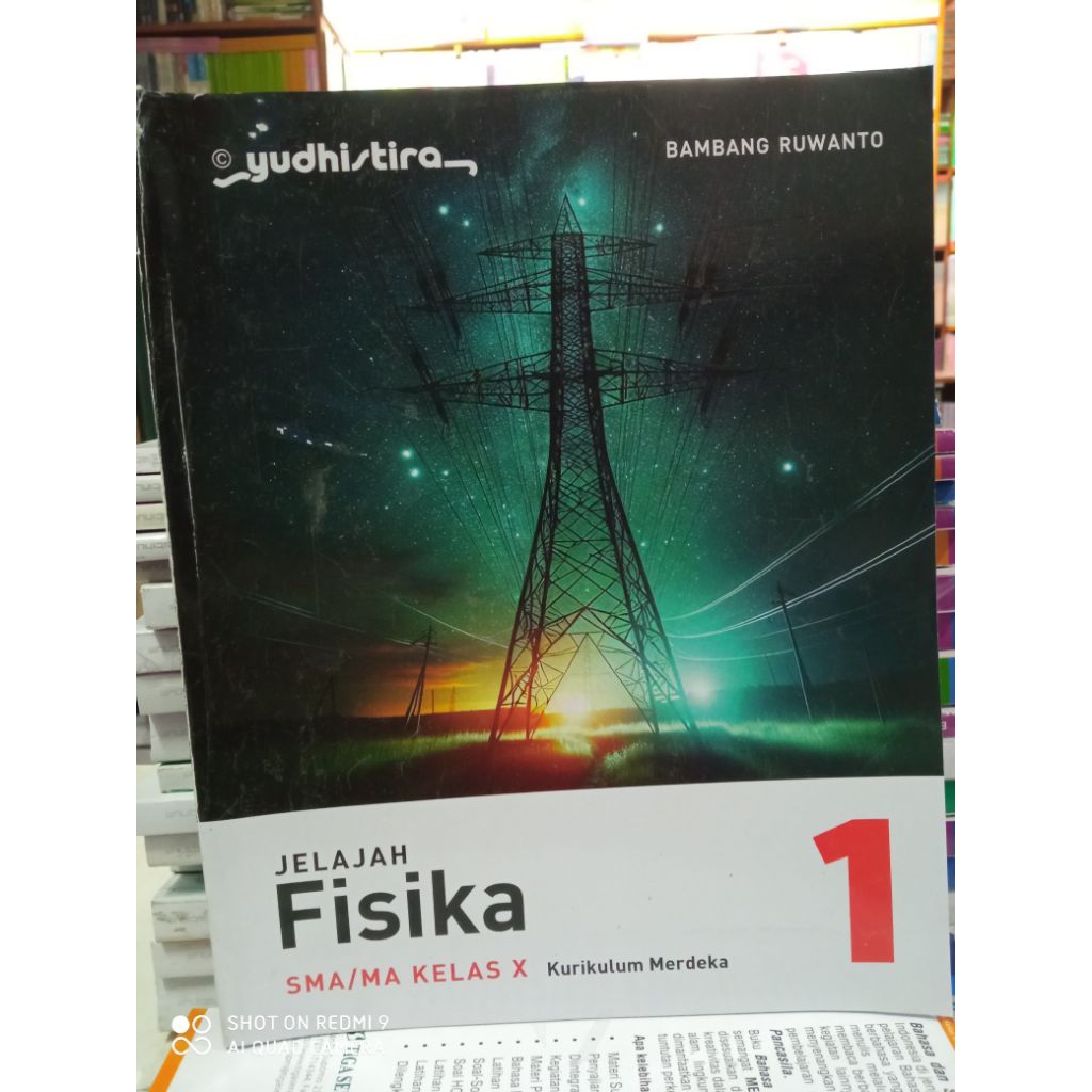 BUKU JELAJAH FISIKA UNTUK SMA KELAS 10 YUDHISTIRA ORIGINAL