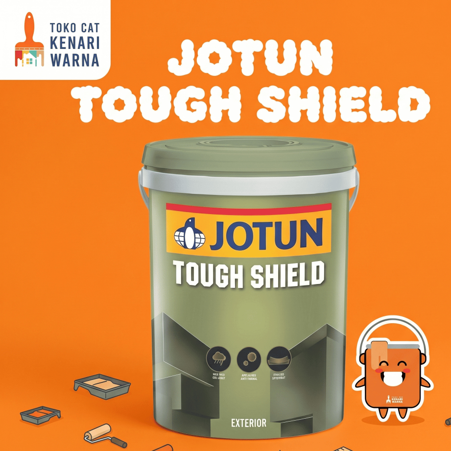 JOTUN TOUGH SHIELD- CAT EXTERIOR PUTIH 3LT
