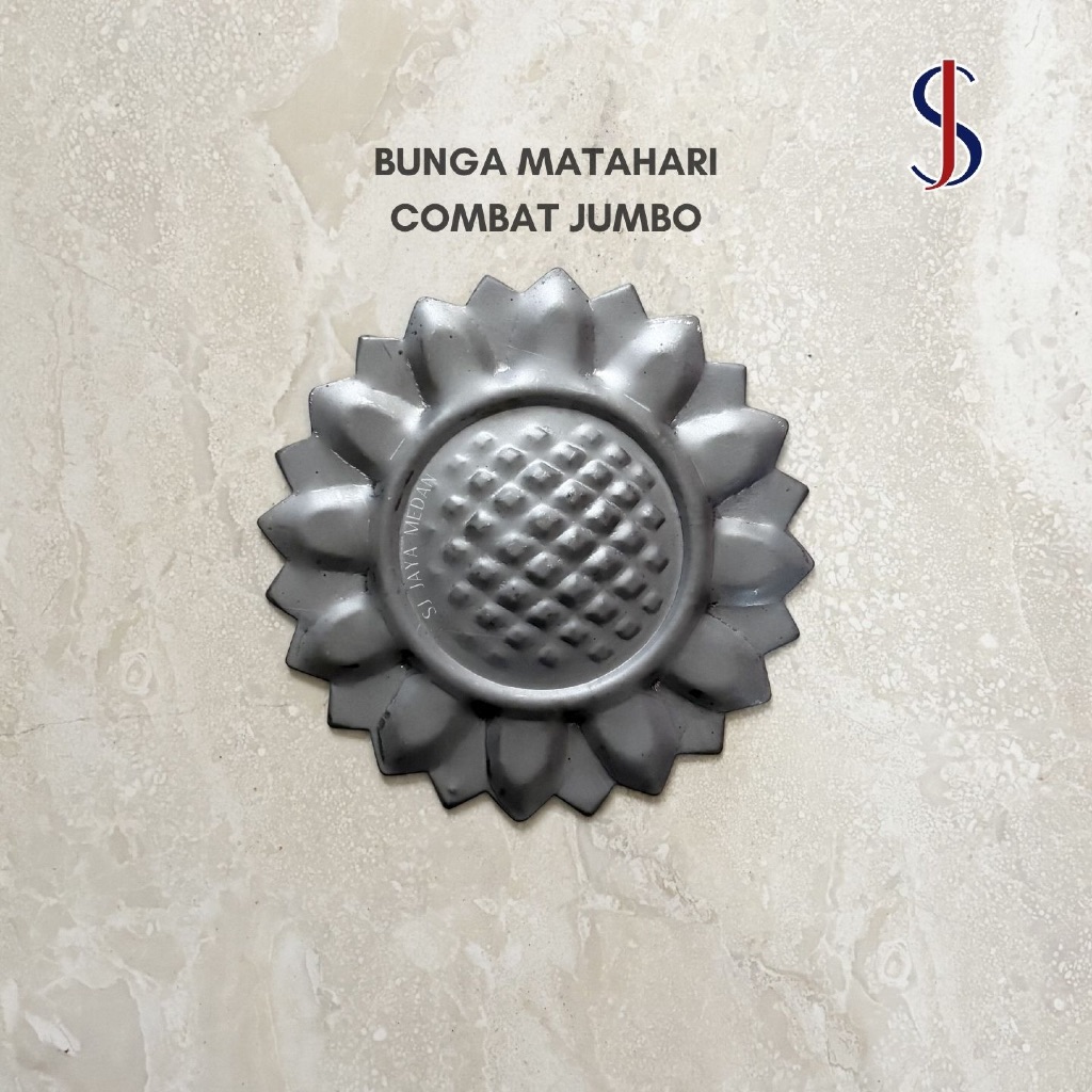 Ornamen Hiasan Pagar Besi Bunga Matahari Combat Jumbo | Matahari Kombet Jumbo