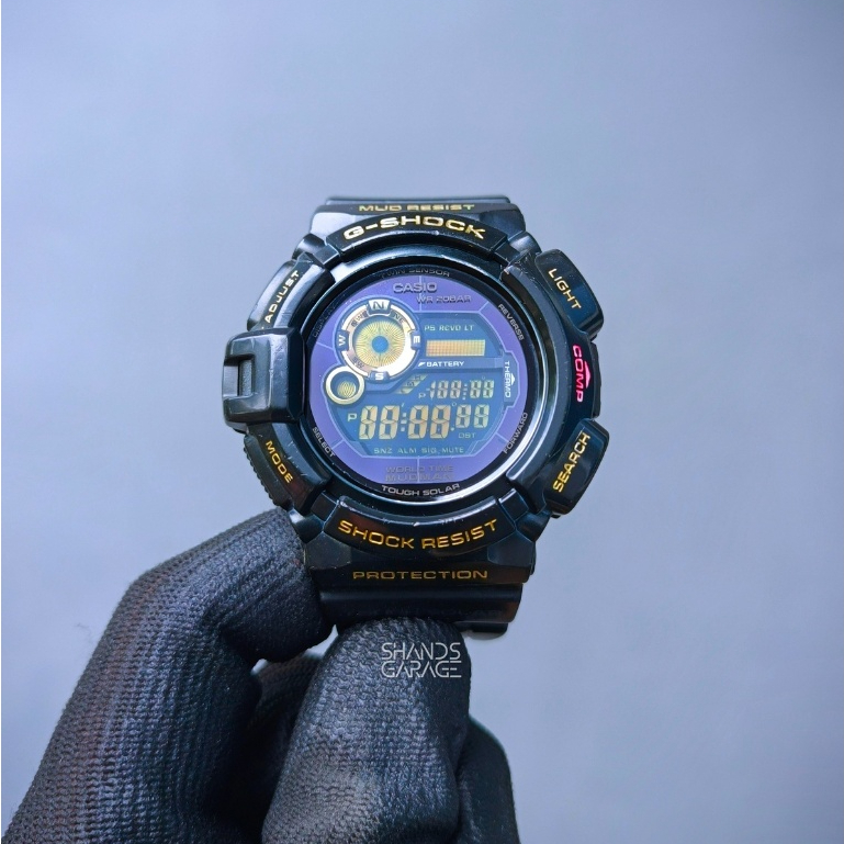 XXX SOLD OUT XXXJam Tangan Casio G-Shock G-9300GB Mudman Preloved / Second
