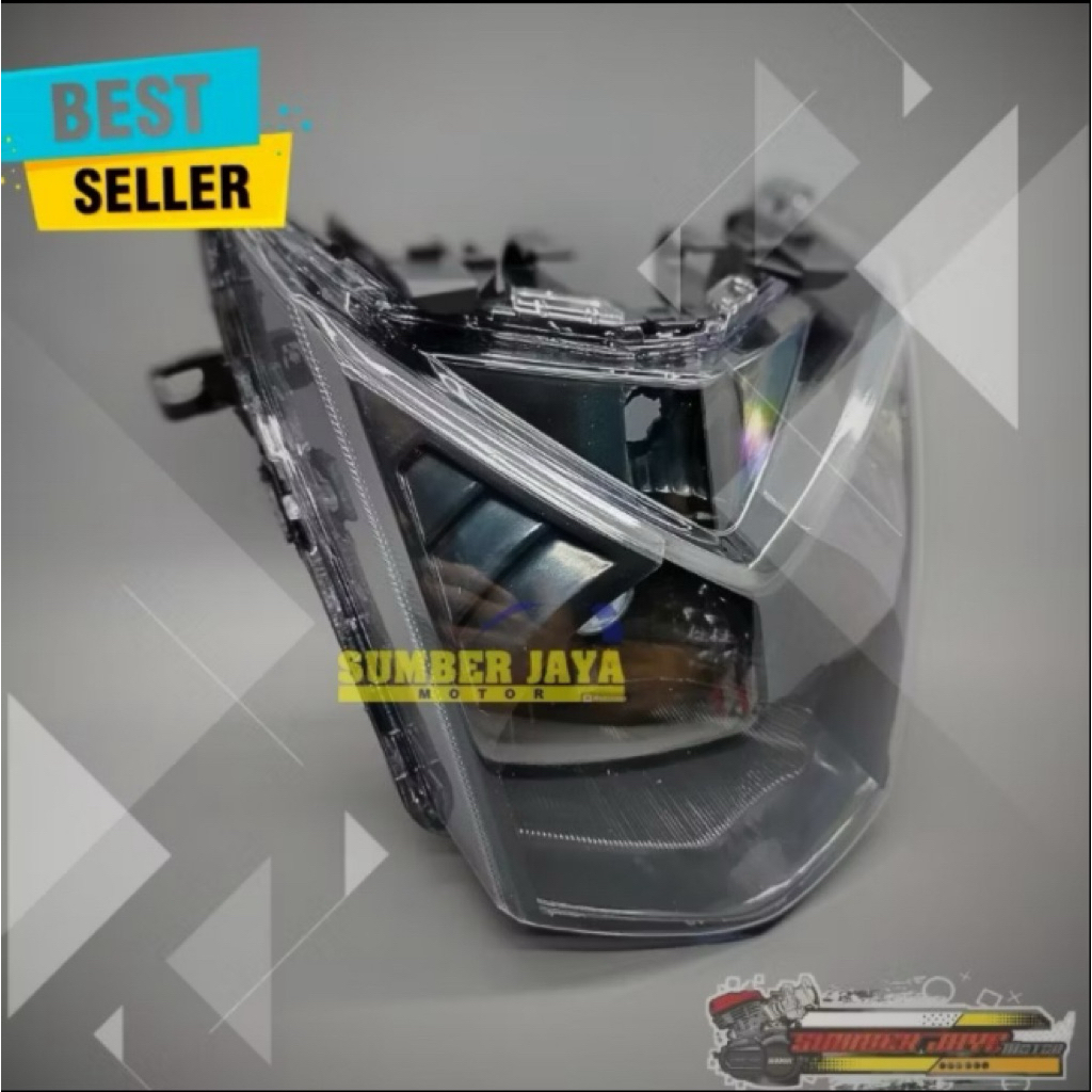 reflektor lampu depan beat fi smoke custom reflektor beat fi 2012 sampai 2016