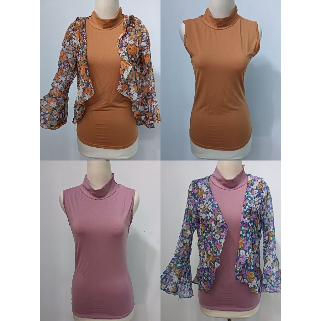 NEW outer inner set wanita