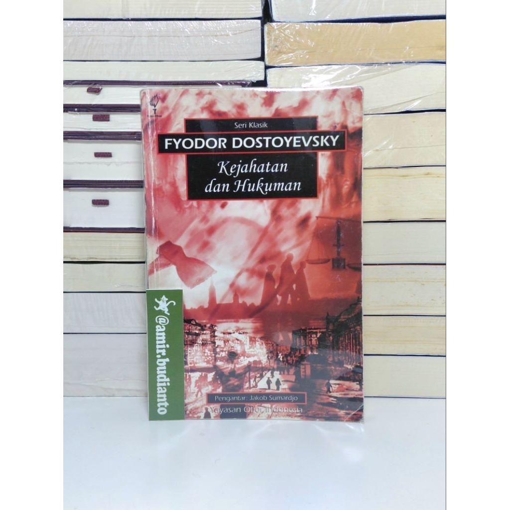 Buku Kejahatan dan Hukuman Crime and Punishment Fyodor Dostoevsky