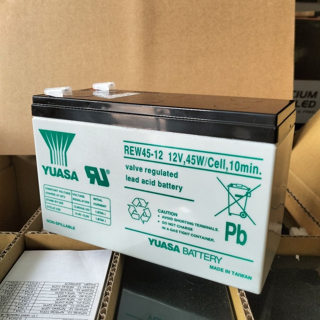 Battery UPS Yuasa REW45-12 12v 9ah