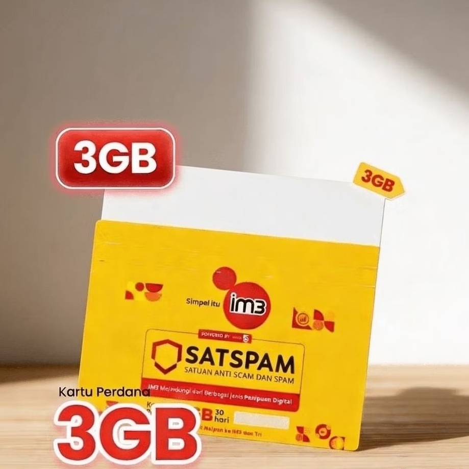 kartu perdana IM3 3gb
