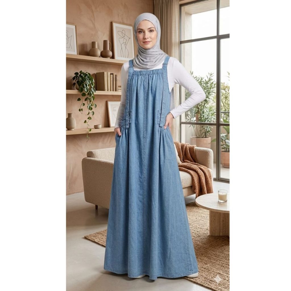 Pasolex Overall Kamila 501 - Overall Wanita Denim Premium
