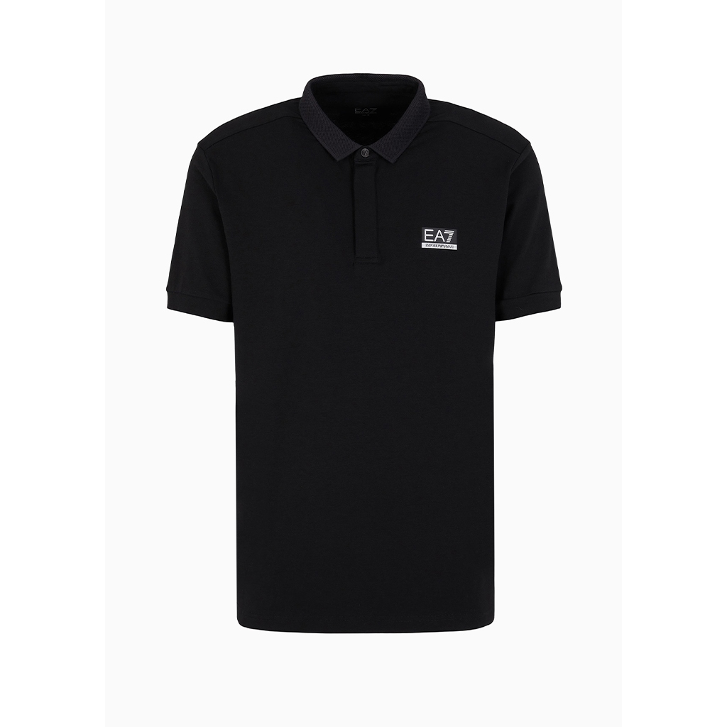 EA7 EMPORIO ARMANI NATURAL VENTUS POLO SHIRT