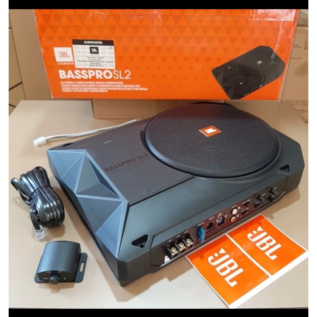 Basstube kolong jok merk JBL basspro SL2-8inch original resmi