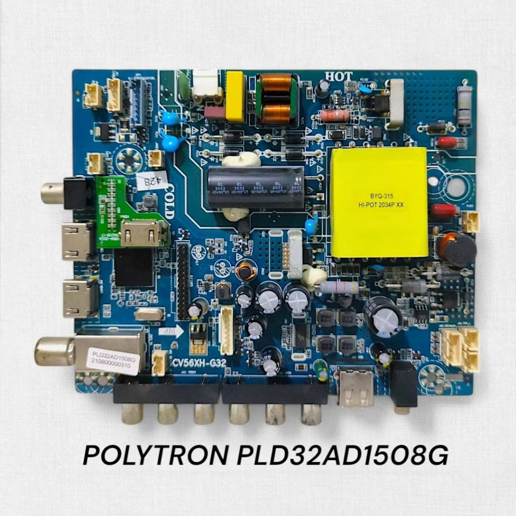 MB POLYTRON PLD 32AD1508 MAINBOARD TV LED POLYTRON PLD 32AD1508 MODUL TV POLYTRON PLD 32AD1508