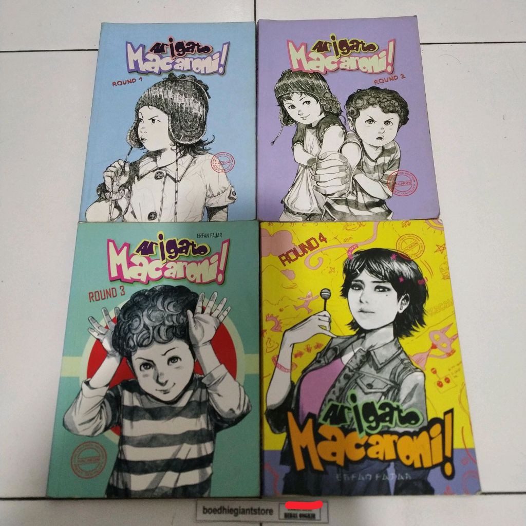 Komik Arigato Macaroni 1-4 tamat, TS