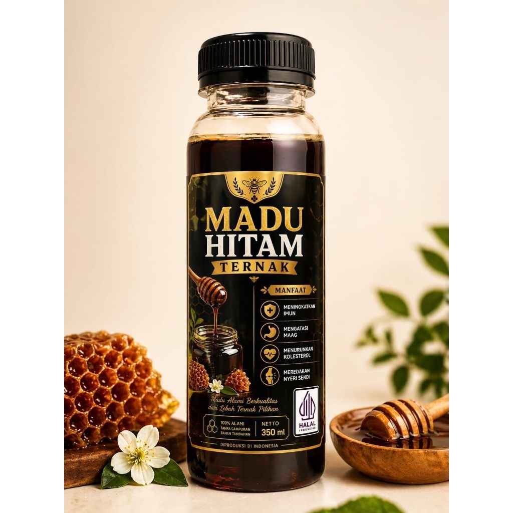 Madu Hitam Ternak Asli, Madu Hitam, Madu Akasia, Best Seller