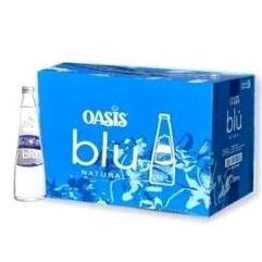 Oasis Blu 380ml botol kaca