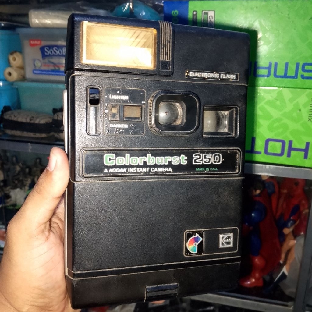 Camera Kodak vintage jadul 1979 colorburst 250 A Kodak instant Made ini USA