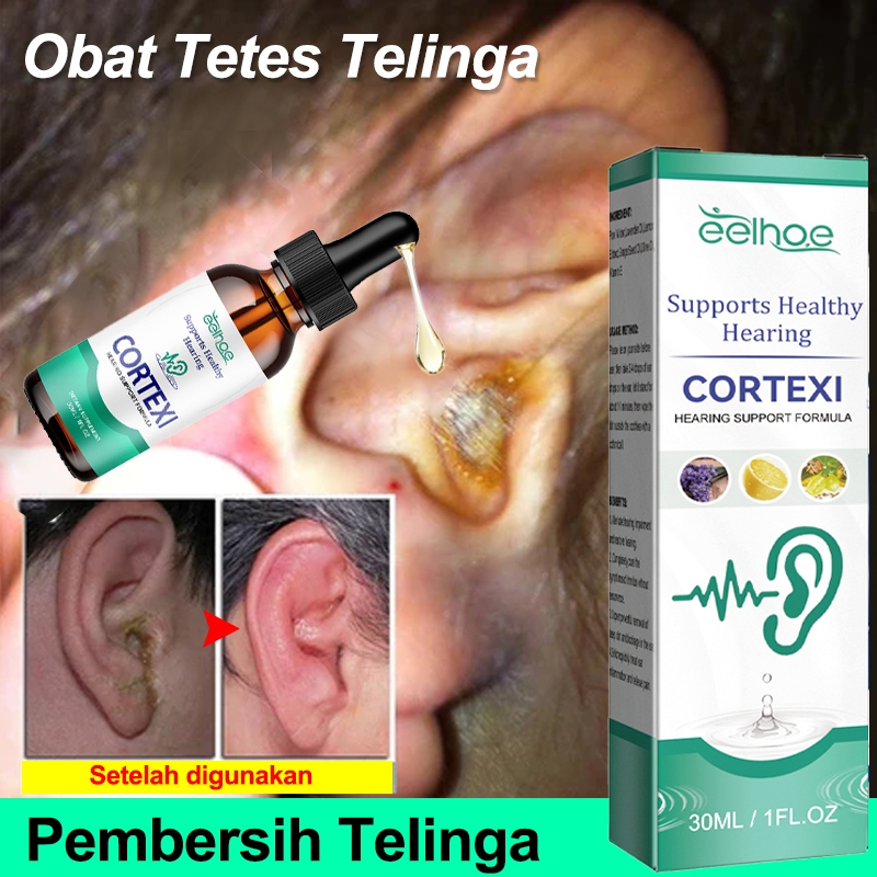 Obat Telinga Obat Tetes Telinga Pembersih Kotoran Tinnitus Ear Drops Pembersih Telinga Anak Obat Sak