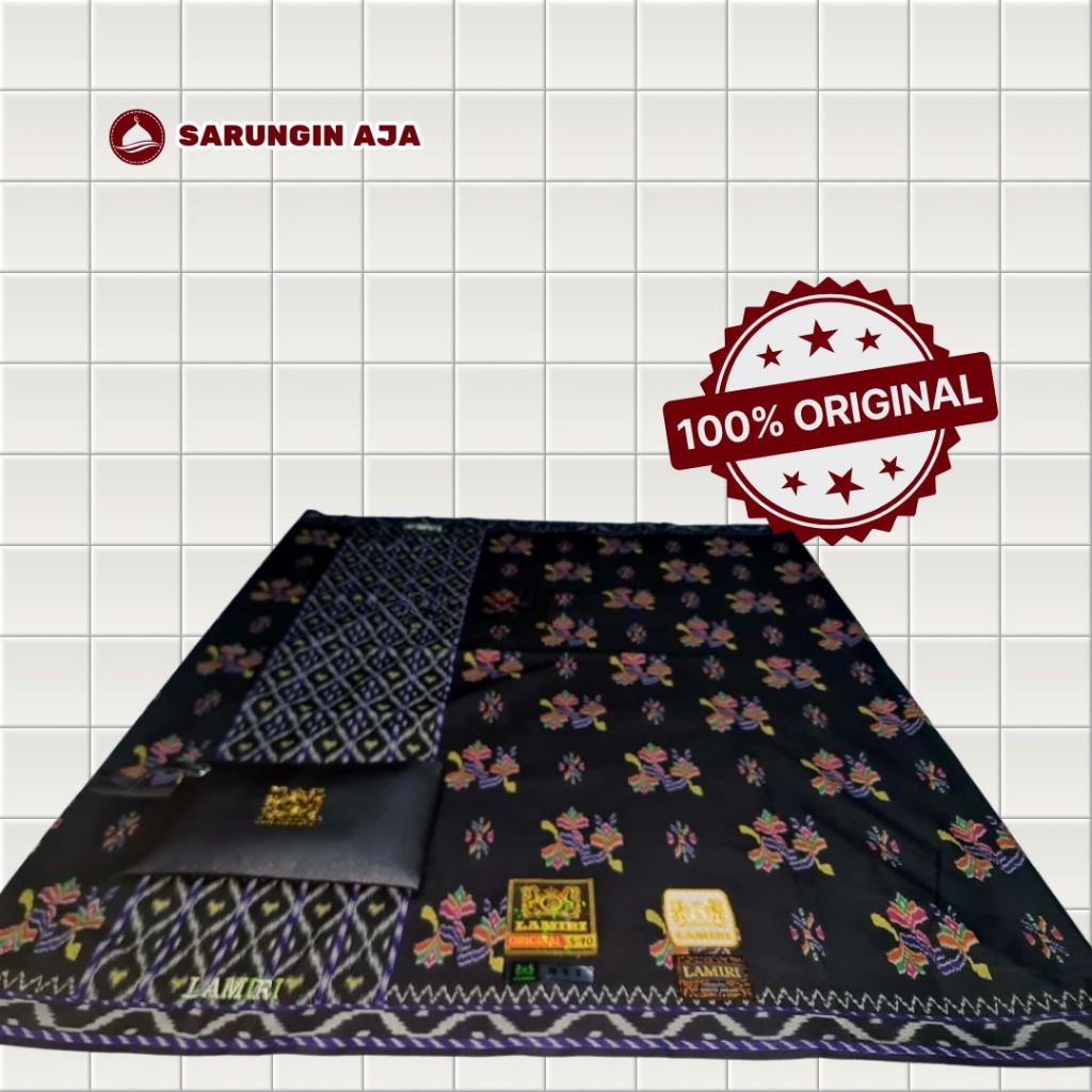 Sarung LAMIRI Kembang Mst - Original