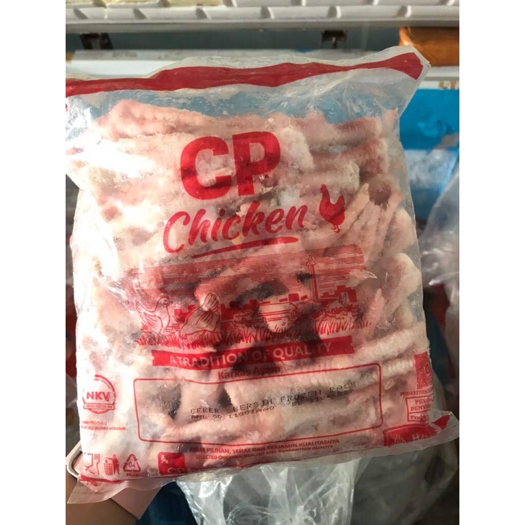 Ceker Cp Ayam Berat 1kg / Kaki Ayam 1 kg