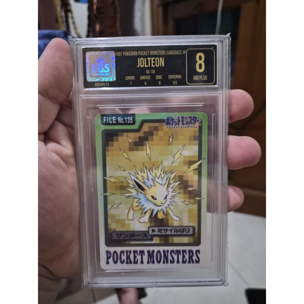 Joltoen Pocket Monster kartu Pokemon