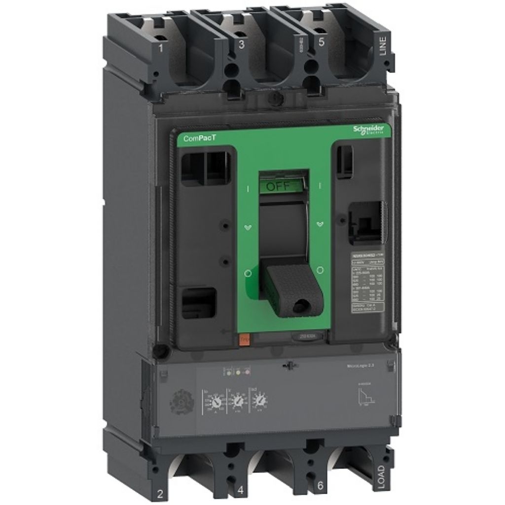 MCCB NSX 3P 400A SCHNEIDER 50KA