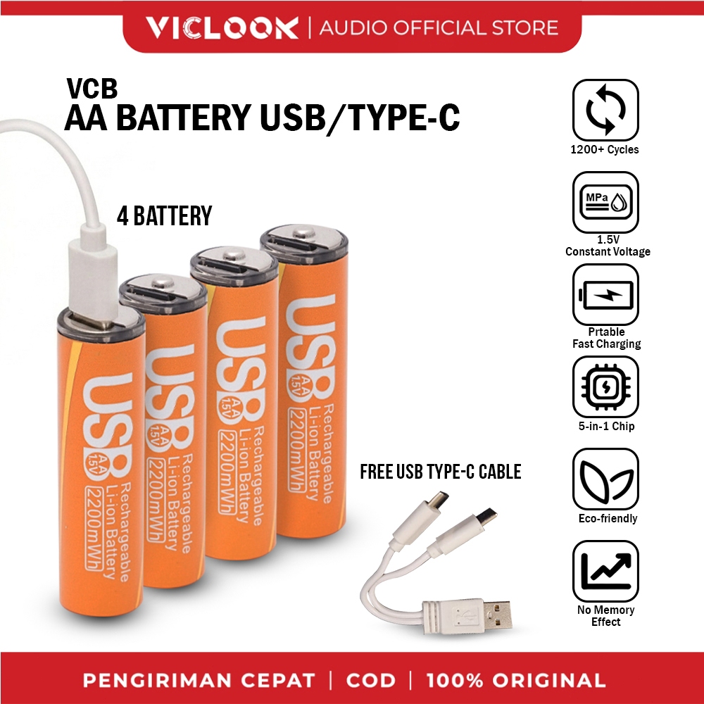 Baterai AA 4PCS