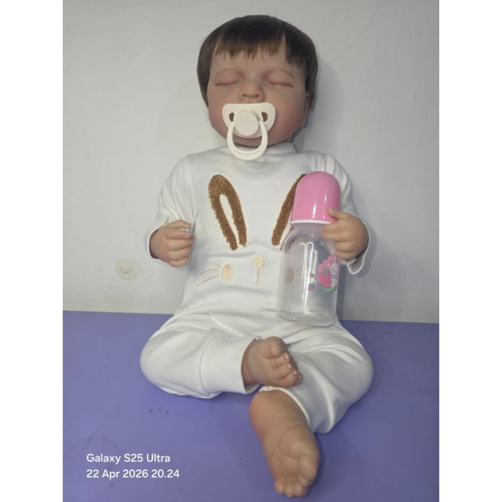 mainan boneka baby born mirip asli untuk edukasi
