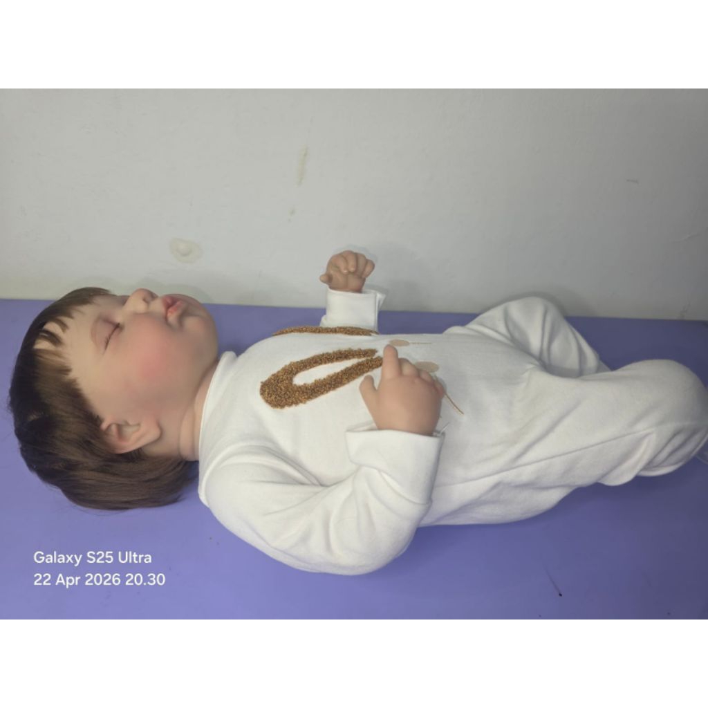 mainan boneka bayi simulasi mirip asli