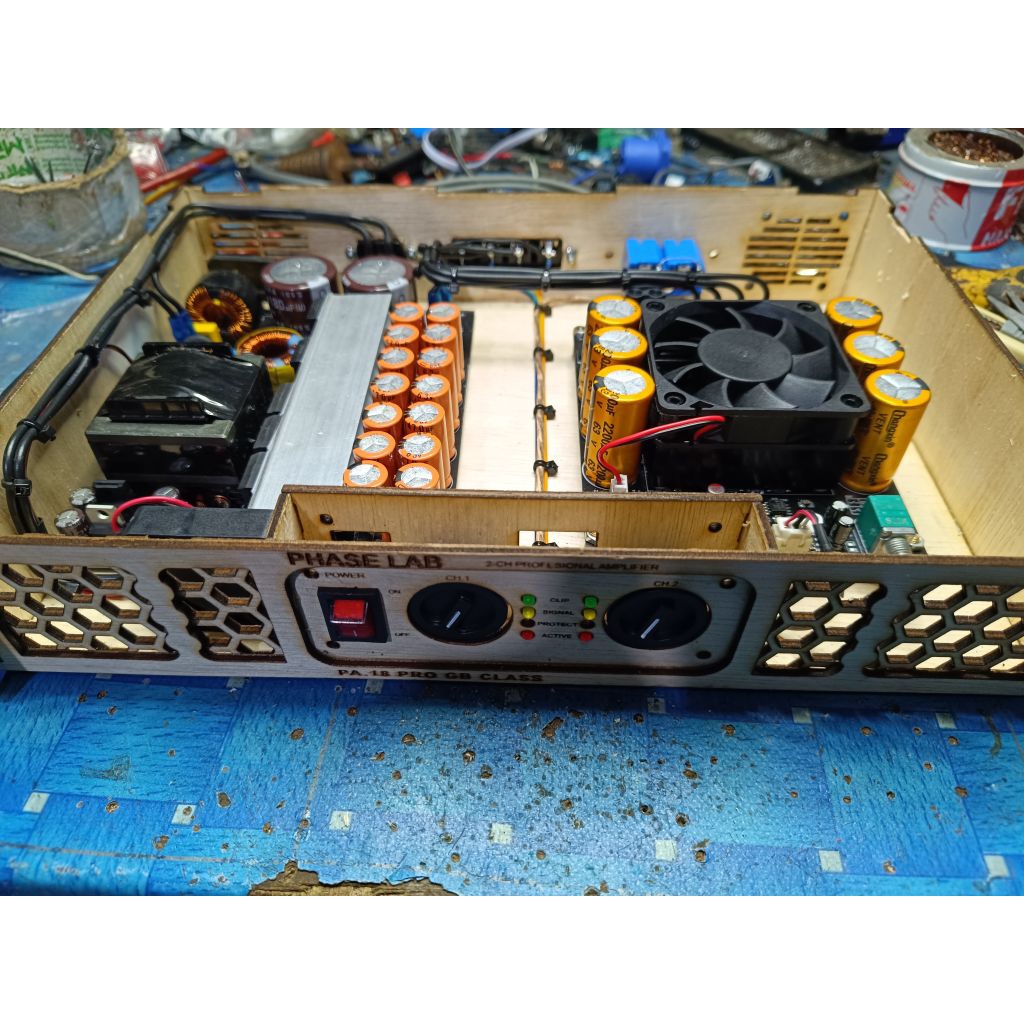 power amplifier class d zk-6002 di lengkapi smps 20A 48v siap pakai