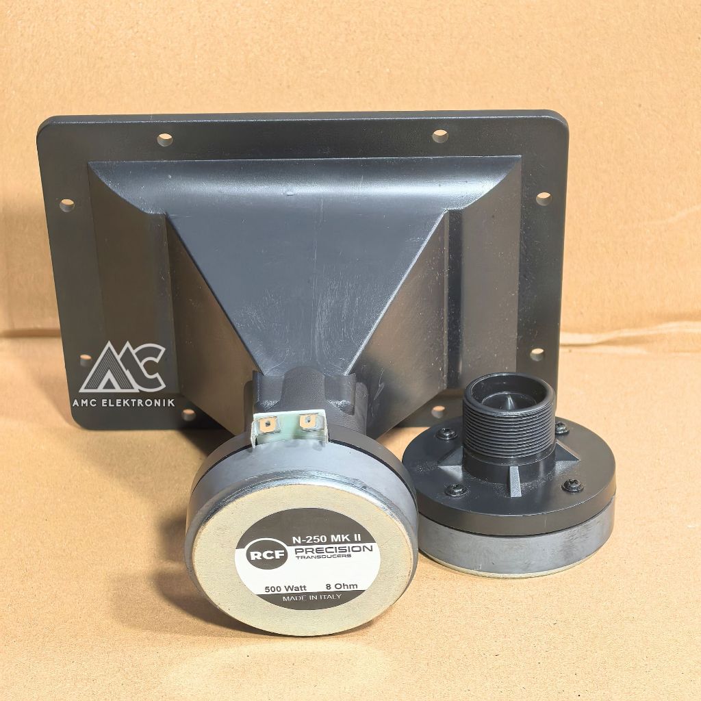 PAKET CORONG TWETER 15X19 CM KOMPLIT TWITER RCF N-250 MK II