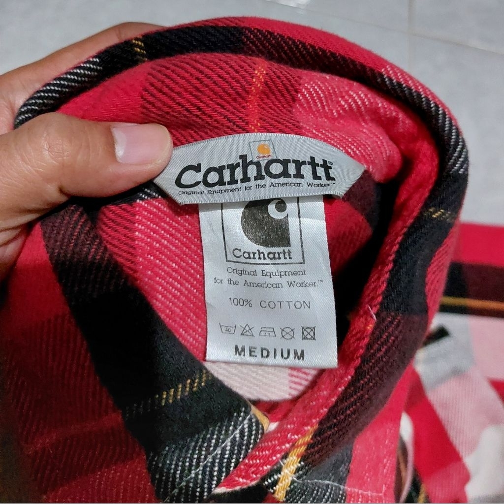 KEMEJA FLANNEL CARHARTT SHIRT