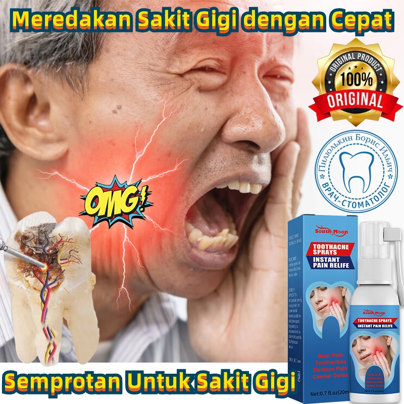 toothache spray gigi goyang gumora sakit gigi ampuh obat sakit gigi berlubang toothache spray sakit 