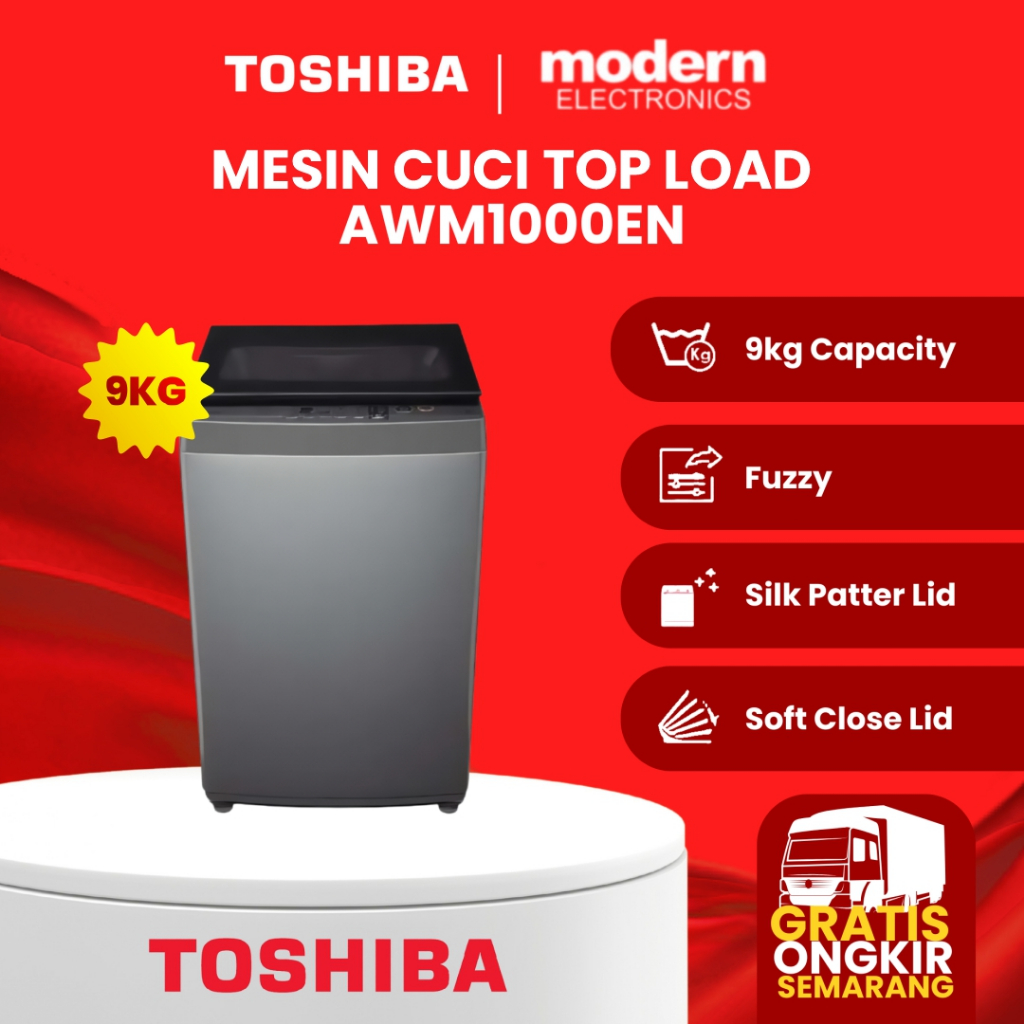 Toshiba AWM1000EN Mesin Cuci Top Loading