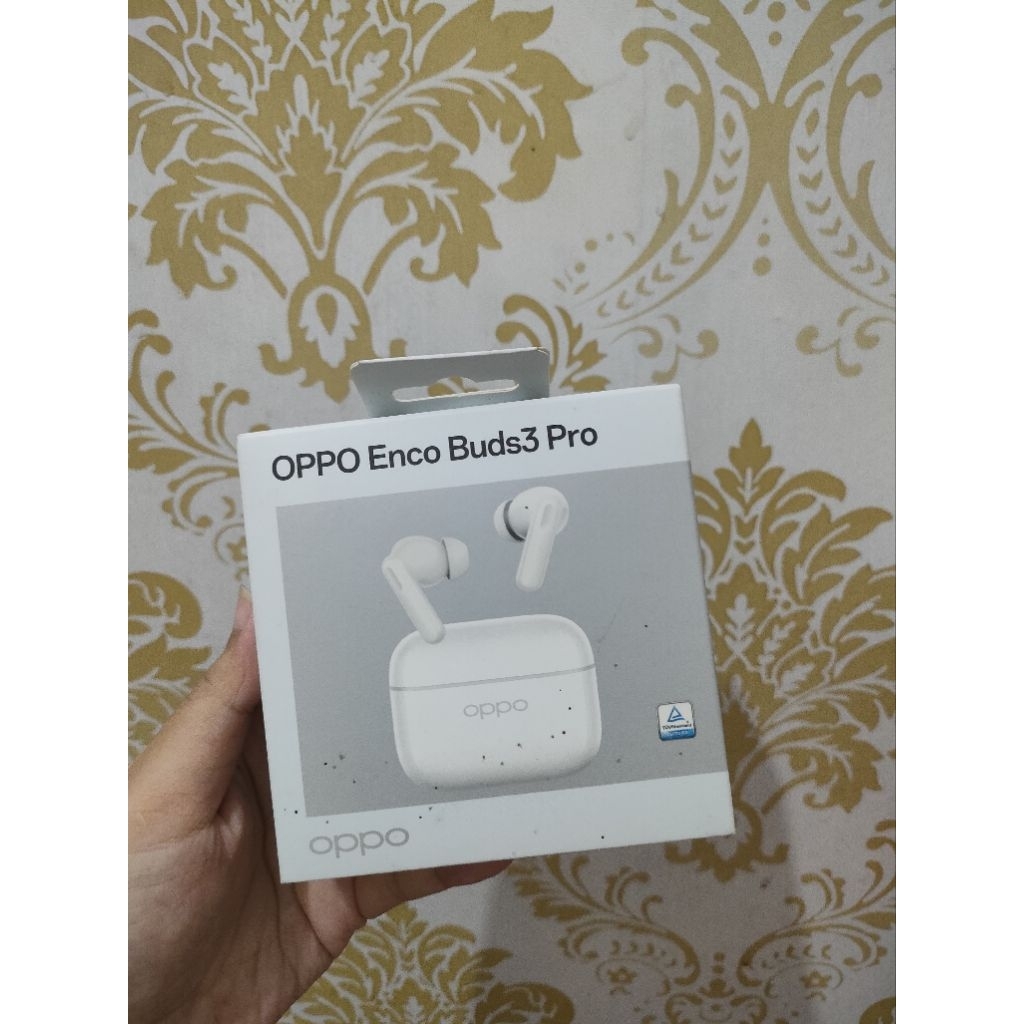 Oppo enco buds 3 Pro warna putih ORI SEGEL
