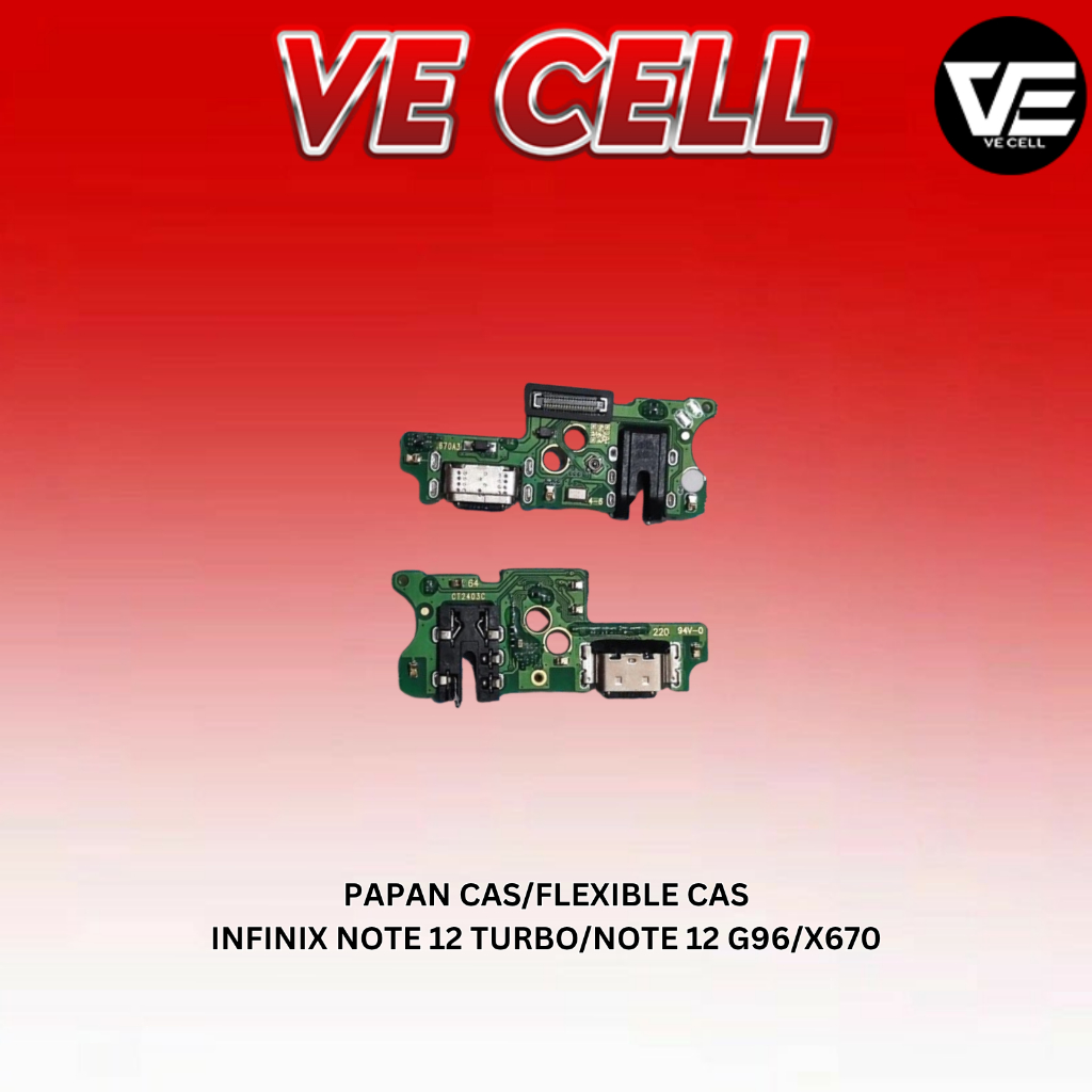 PAPAN CAS/UI BOARD CAS/FLEXIBEL CAS INFINIX NOTE 12 TURBO/NOTE 12 G96/X670