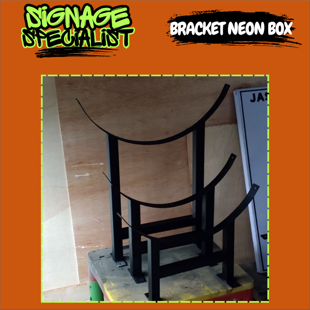 BRACKET NEON BOX BULAT | BREKET NEON BOX BULAT BISA CUSTOM