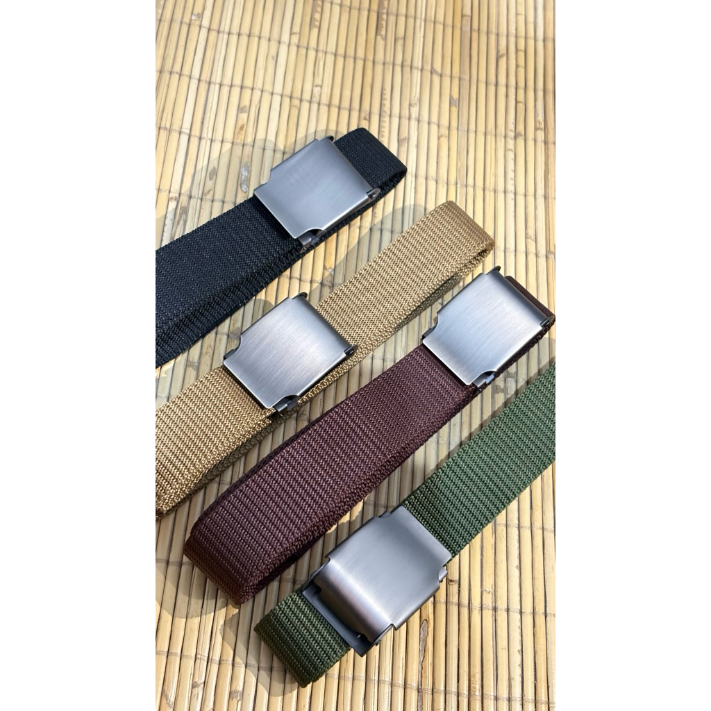 SABUK | IKAT PINGGANG PRIA | PANDENG PRIA | IKAT PINGGANG PRIA KAIN /KANVAS SABUK PRIA JEPIT
