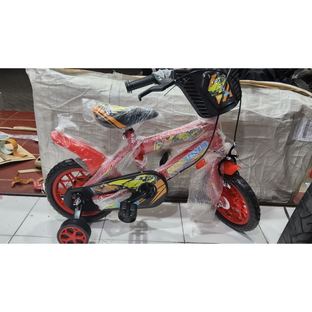 Sepeda Anak BMX ERMINIO /highwind 12" ban Eva dan bmx ban pompa erminio2501