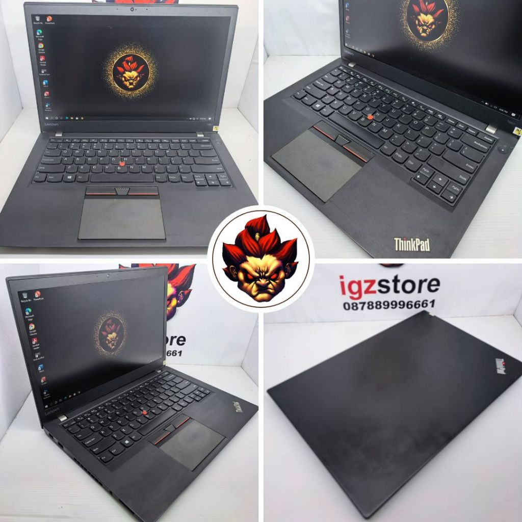 SUPER MULUS NO MINUS : Lenovo Thinkpad T460s i5 gen 6 8/256