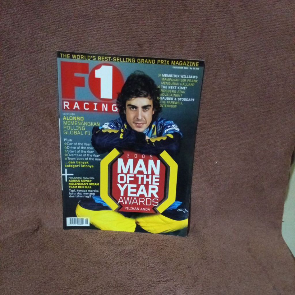 MAJALAH F1 RACING INDONESIA DESEMBER 2005