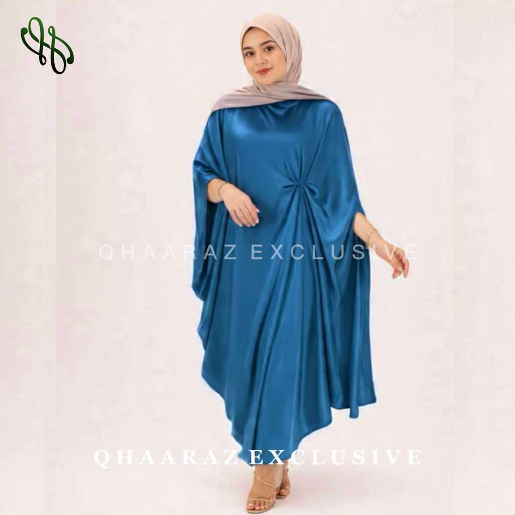 Nazwa Kaftan Terbaru Kaftan Simple Elegant kain satin velvet premium