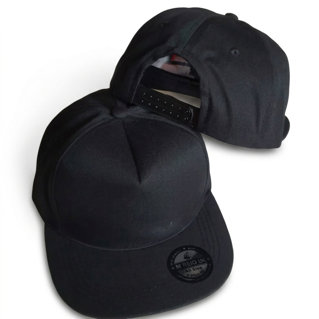 Snapback  - Topi Polos Premium