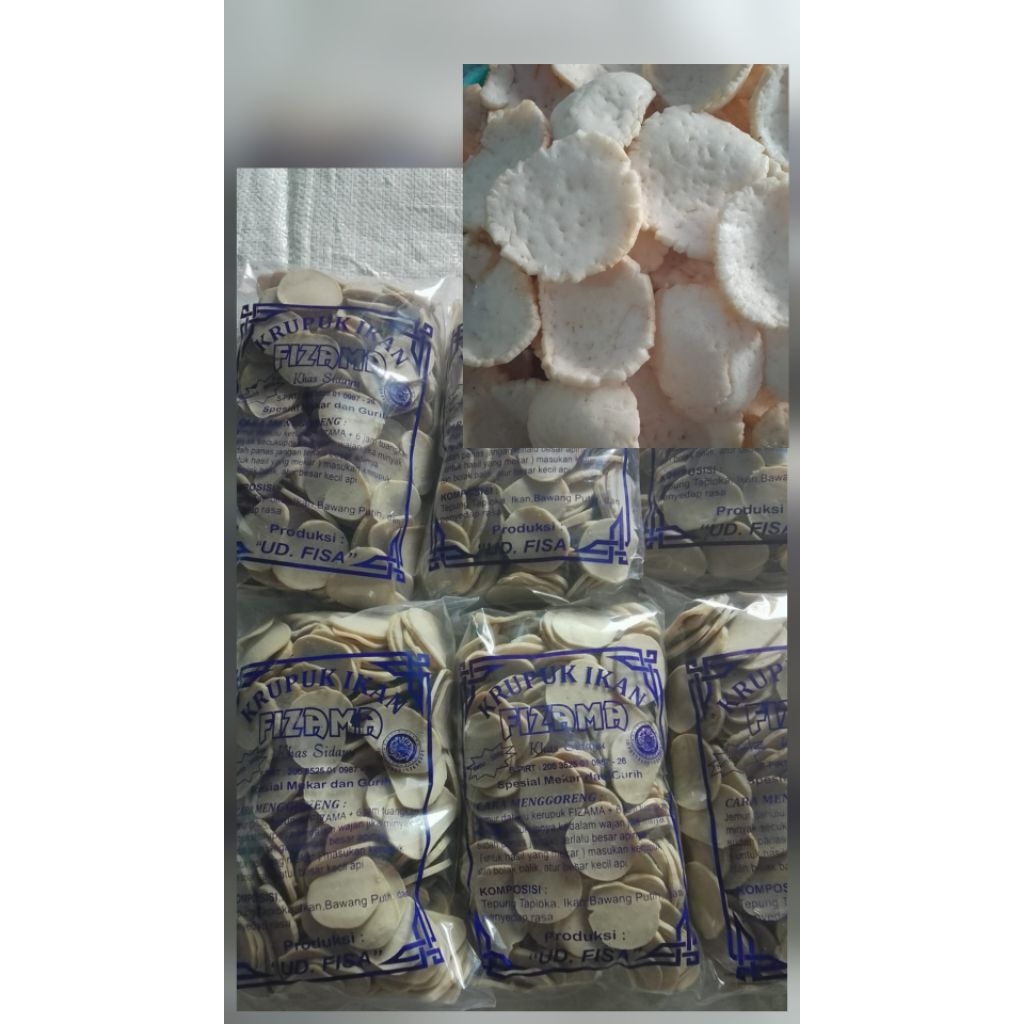 krupuk ikan Sedayu Kancing