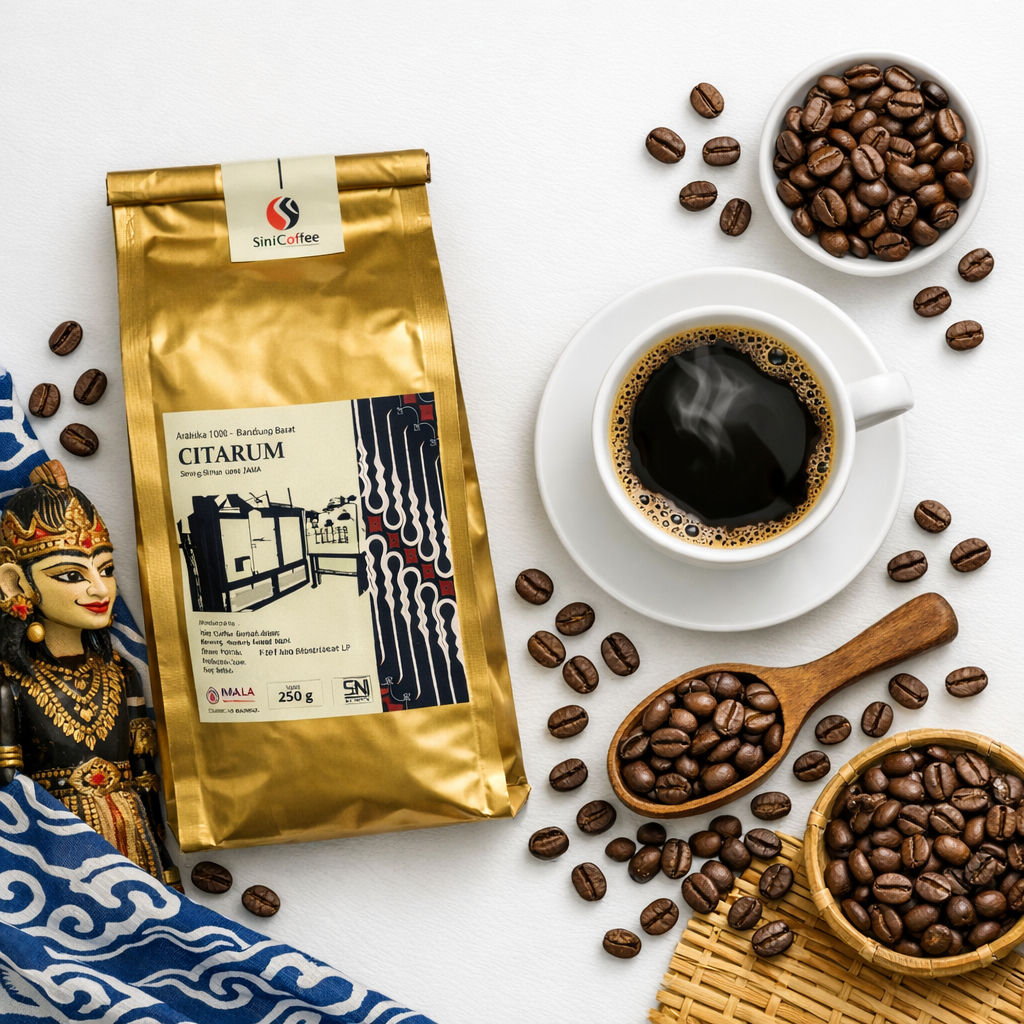 Siki Coffee | Kopi CITARUM Pack 250 gram - Kopi Asli Khas Jawa Barat