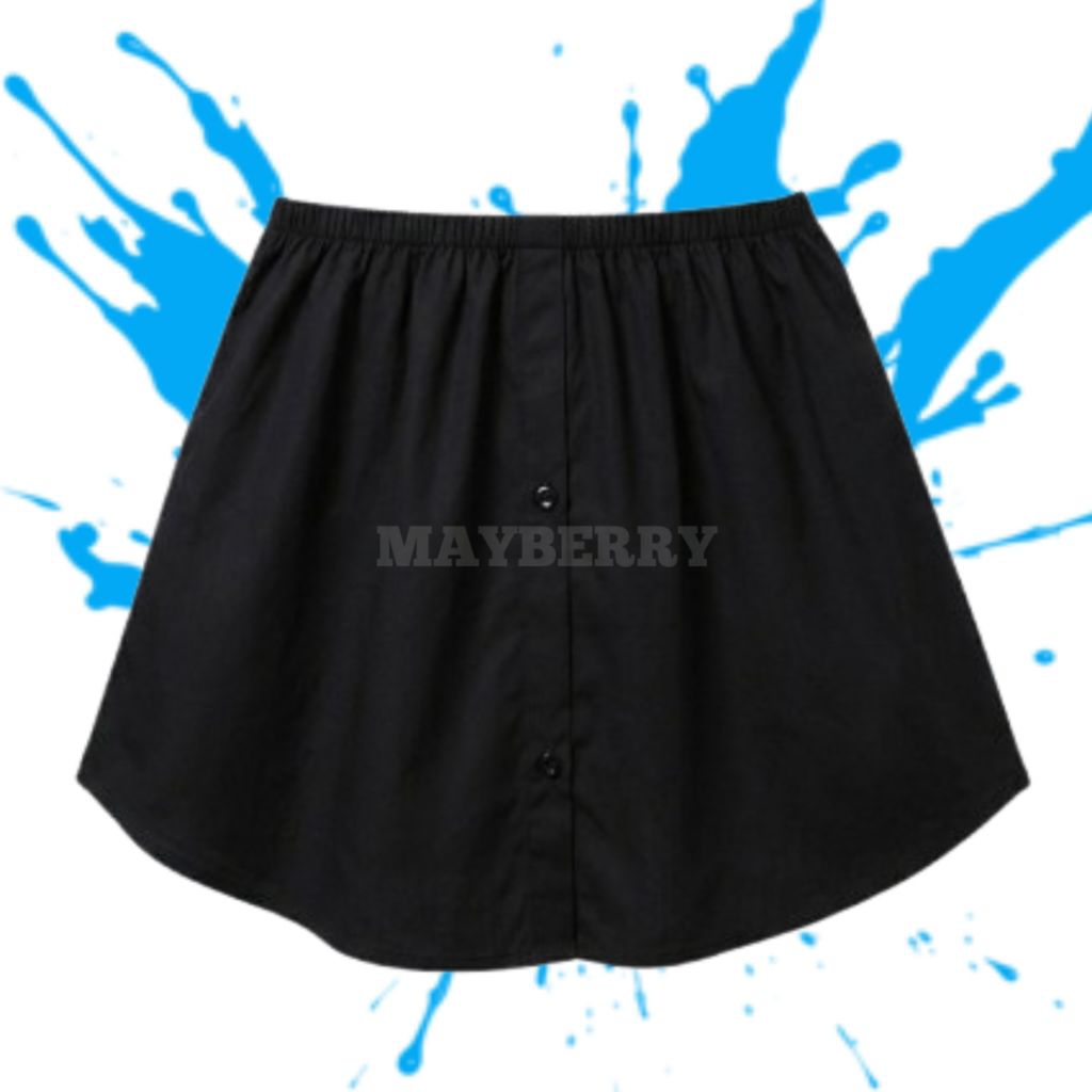 Skirt Extender Rok Sambungan Baju Pendek Rok Korean Style Rok wanita Kekinian Rok Korean Style Outfi