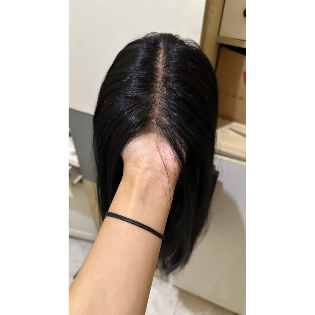 Half lace wig daily preloved (PL)