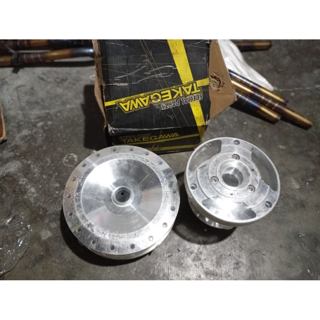 tromol depan belakang NMAX OLD crhome