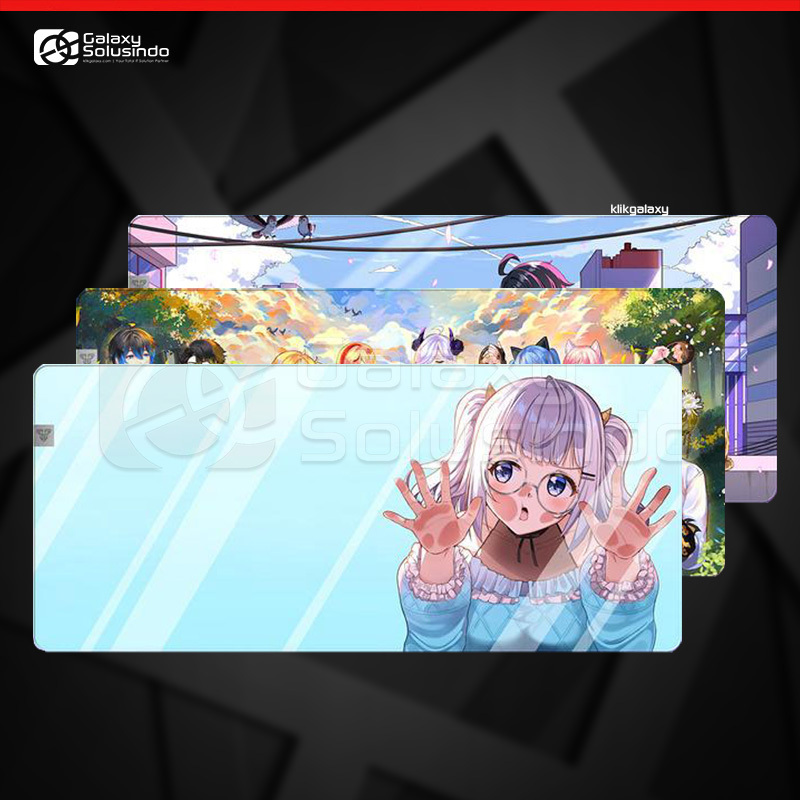 Fantech X MAHA5 MP905 EDITION Deskmat Anti Slip Extra Large Gaming Mousepad - Alia Adelia / Andi Adi